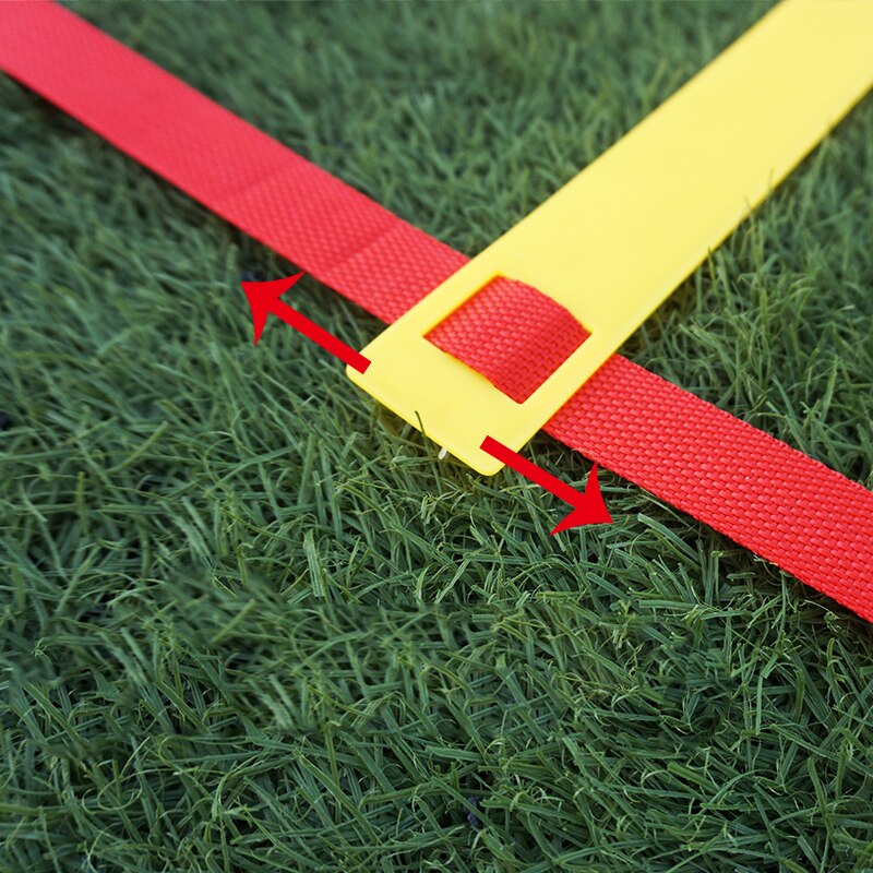 Football Training Ladders 5 Style 6/8/10/12/20 Rung Nylon Straps Soccer Ball Ladder Equipment Speed Ladder