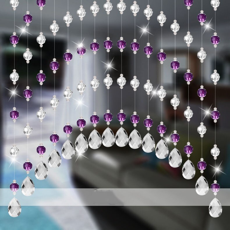 12 Colour 20 Meter Crystal Arylic Glass Bead Rope ... – Grandado