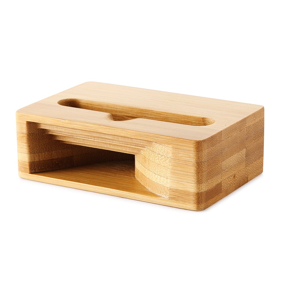 Bamboe Mobiele Telefoon Houder Geluid Megafoon Draagbare Fysieke Geluidsversterking Versterker voor iPhone iPad Andriod Smartphones