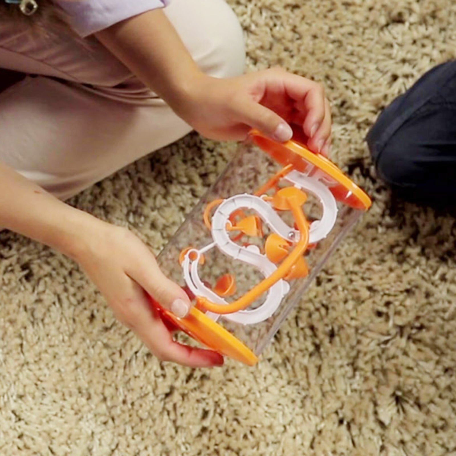 3d Drie-Dimensionale Magische Doolhof Bal Decompressie Speelgoed Boutique Zwaartekracht Geheugen Order Doolhof Bal Educatief Speelgoed F4 *