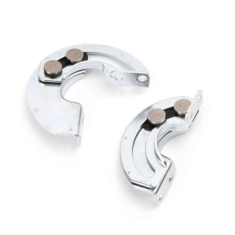 2pcs Concealed Sliding Hinge 90 Degree Limit Carbon Steel Hinges For Industrial Equipment Cabinet Door