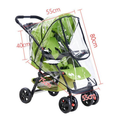 Creatieve Regenhoes Regenhoes Voor Universal Buggy Wandelwagen Wandelwagen Kinderwagen Baby PVC