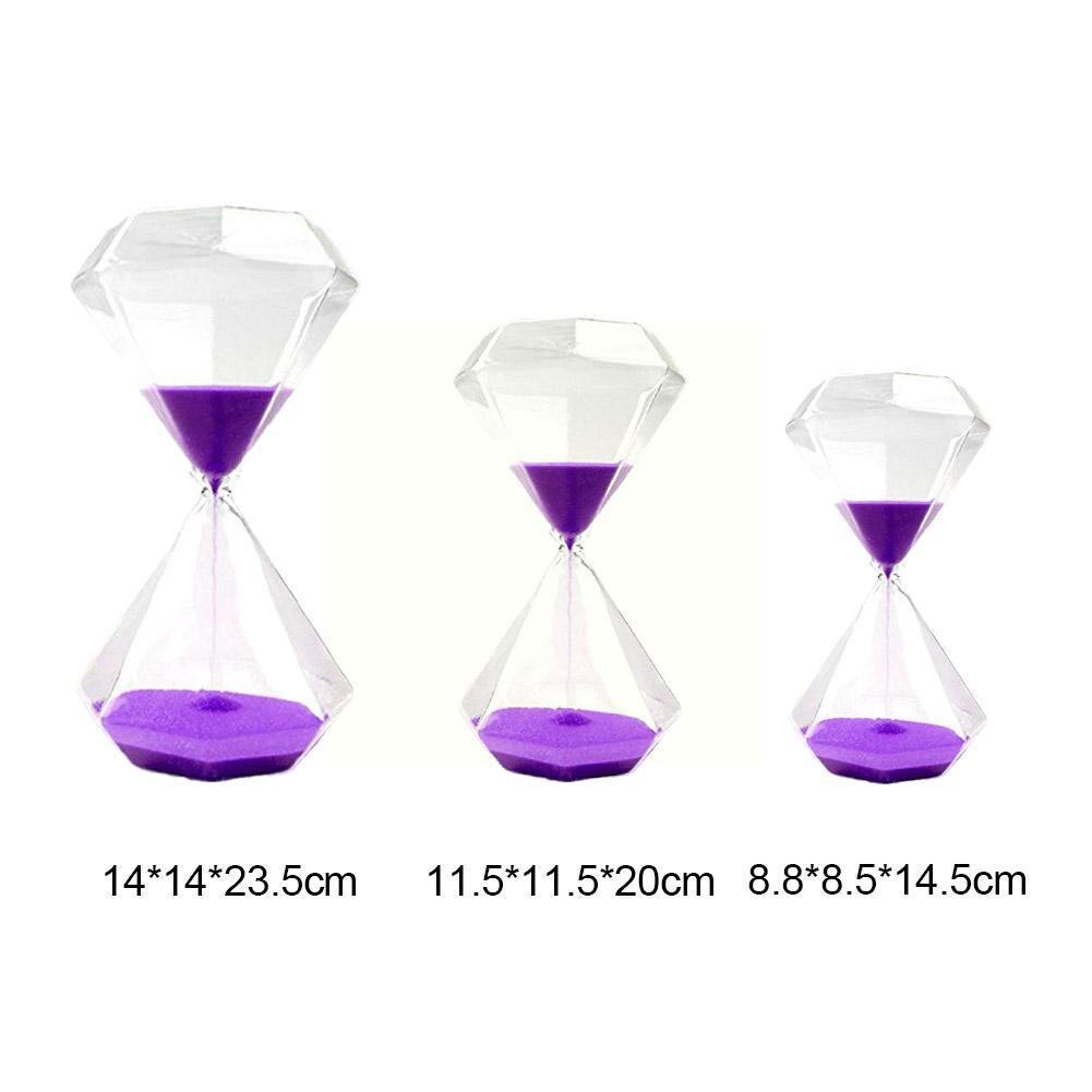 5/15/30 Minutes Diamond Timer Desk Table Clock Decorative Sand Timer Sand Home Ornaments M4S1