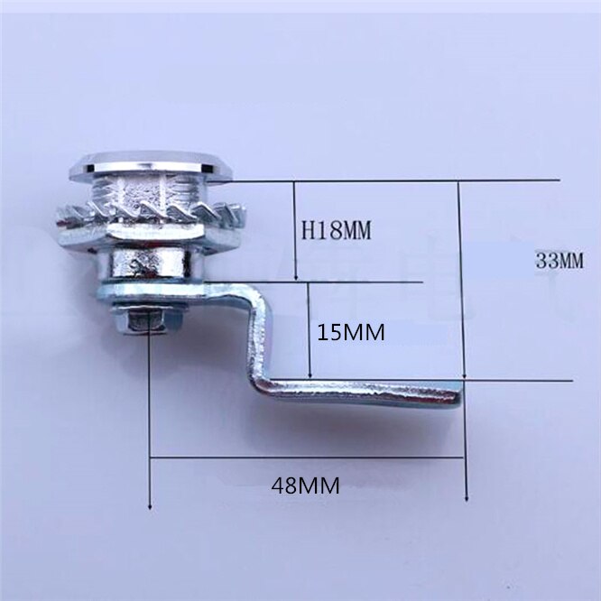 1 set Zinc Alloy MS705 Triangular lock Gas Meter Lock Key Gas Electric Meter Box Latch Cam Locks Drawer lock