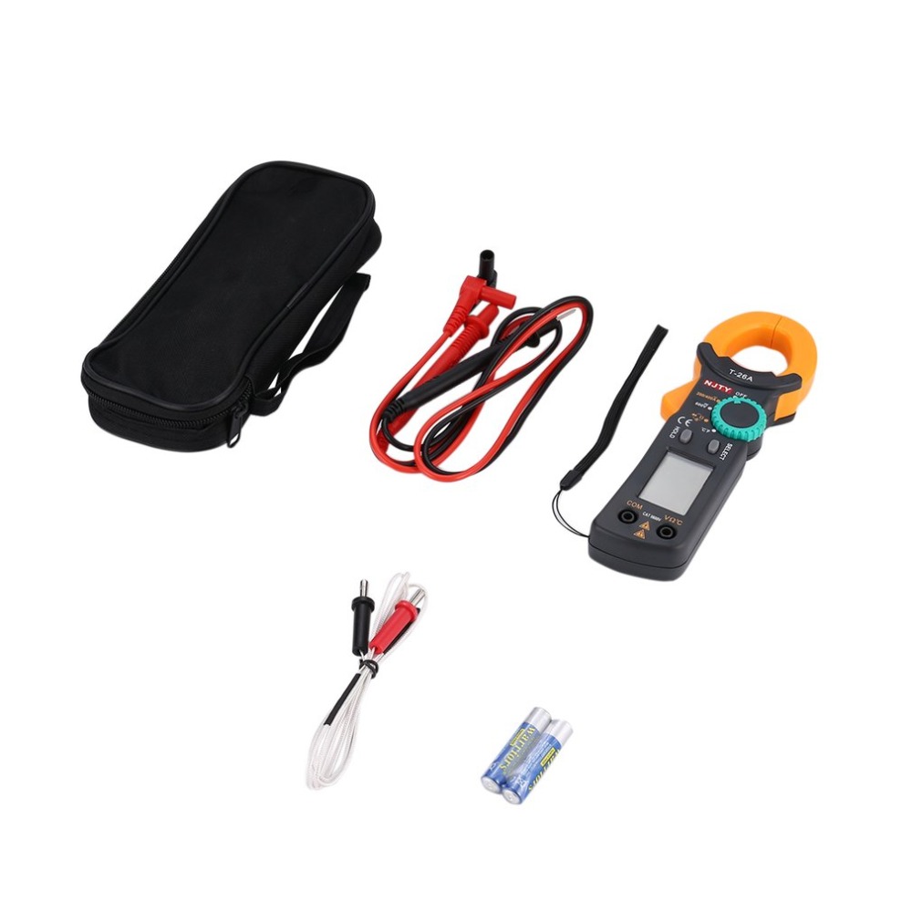 Digital Clamp Meter DC/AC Volt Amp Ohm Multimeter Mini Ammeter Current Voltage Tester Electric Meter Resistance Diode