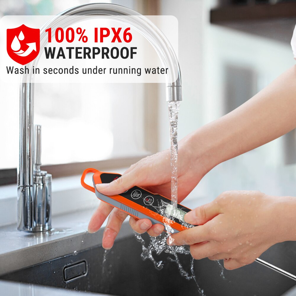 ThermoPro TP15H Digital Instant Read KItchen Cooking Thermometer BBQ Meat Thermometer Waterproof Oven Grill Thermometer
