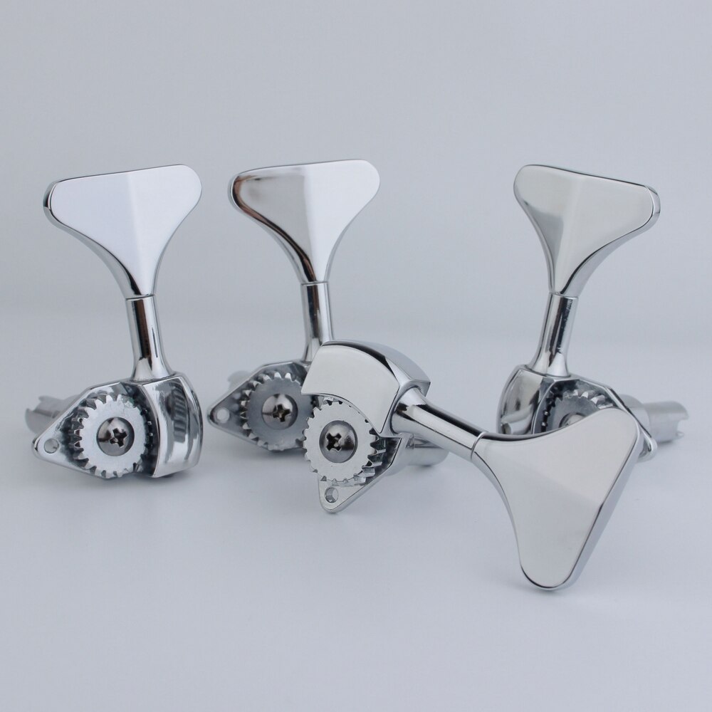 Bass Tuners 1:20 Verhouding Gitaar Machine Chrome Heads Gitaar Tuning Key Pinnen Open Gear