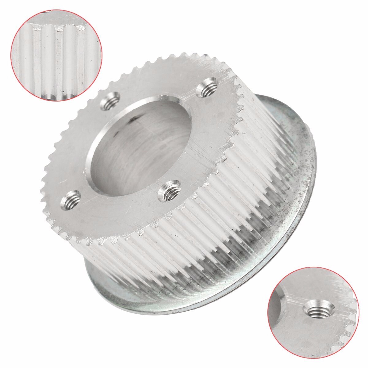 Diy elektrisk skateboard dele remskive drivrem og motor mount kit til 80mm hjul dele tilbehør
