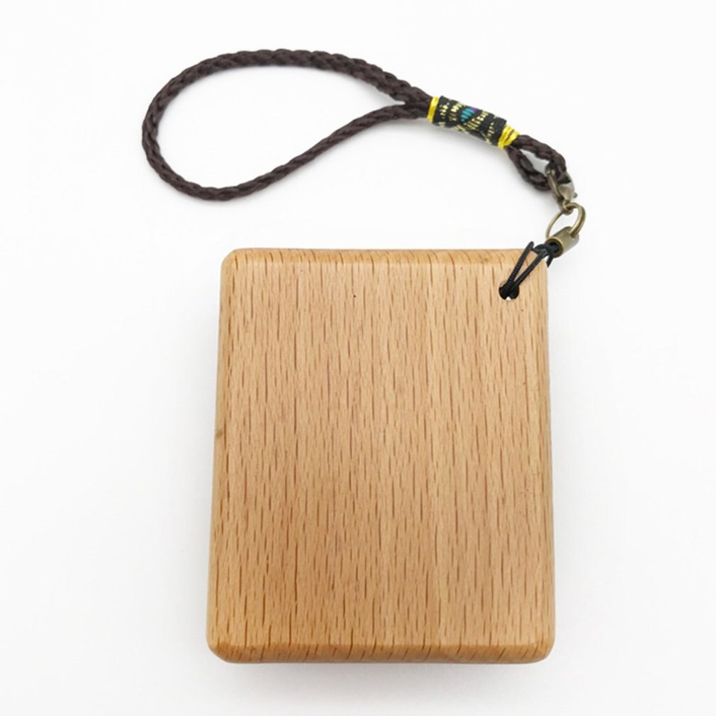 Tommelfinger klaver 8- tone mini kalimba finger klaver bærbart musikinstrument afrikansk tommelfinger helbræt træ kalimba klaver