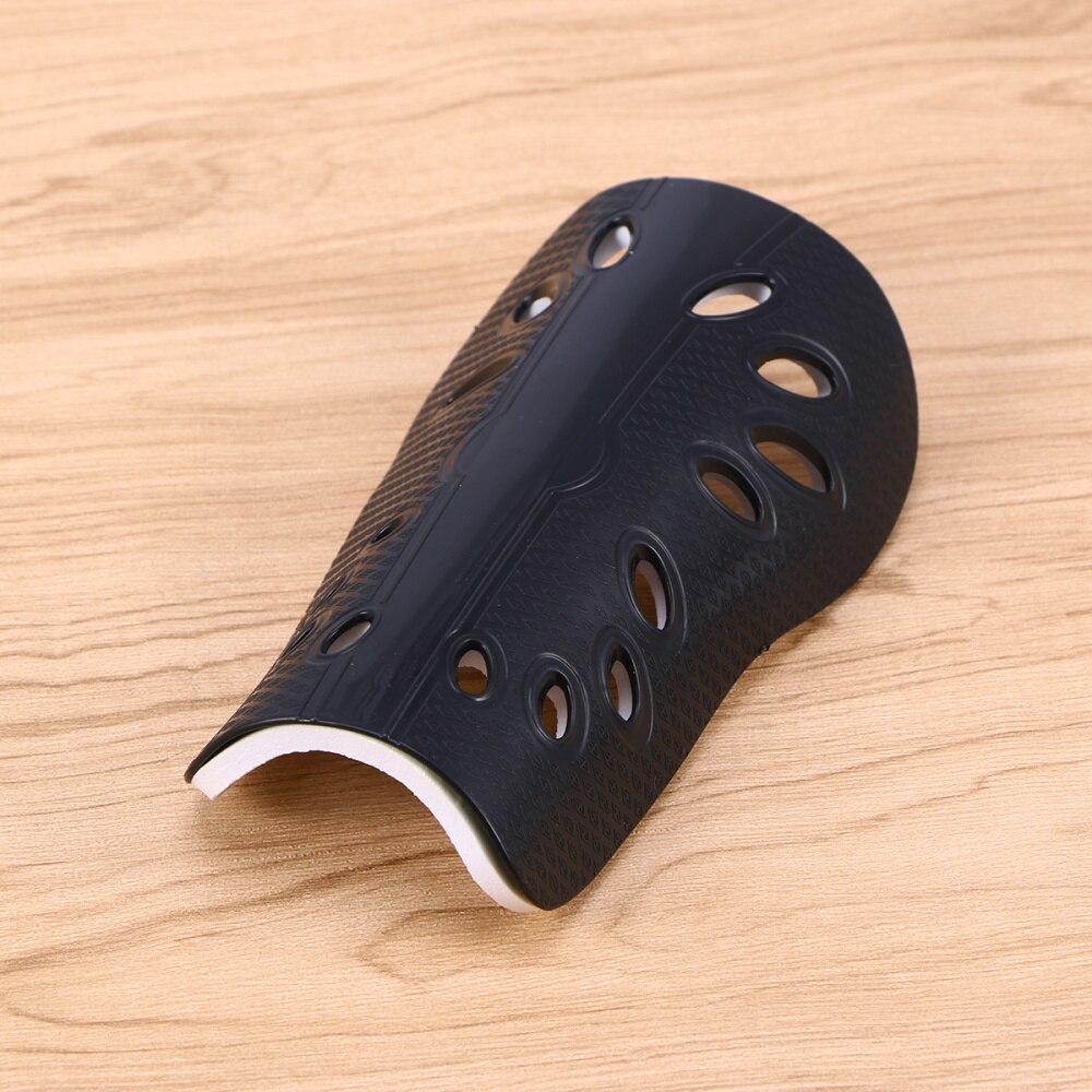 1 par leve respirável adulto bezerro equipamentos de proteção de equipamento de futebol para homem (branco)