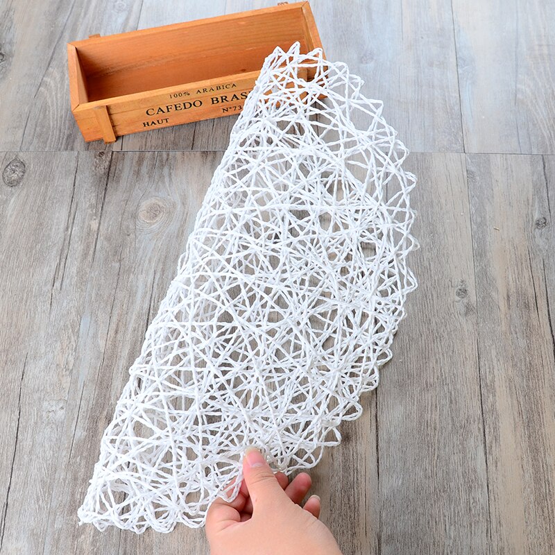Accesorios de fotografía tejido a mano, almohadilla hueca para estudio de escritorio, fotografía, tomar fotografía, fondo, accesorios para comida y fruta