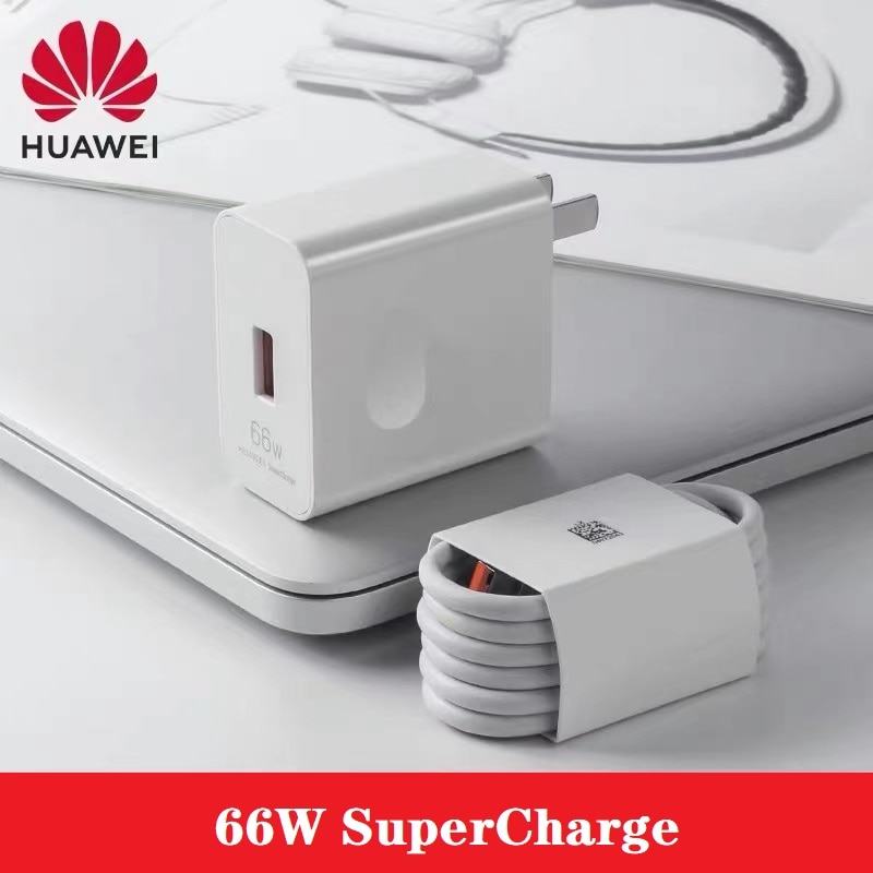 Originele Huawei Mate40pro Usb Charger Muur Travel Supercharge 66W Max Usb 6A Type C Kabel Voor Mate30 40 P40 pro Nova8 Se