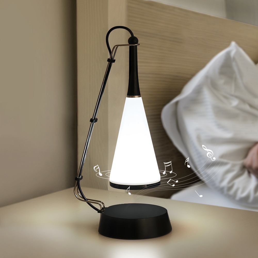 Touch Sensor LED Table lamp Bluetooth Speaker USB Rechargeable Desk lamp led study Reading Book lights for home bedroom lighting