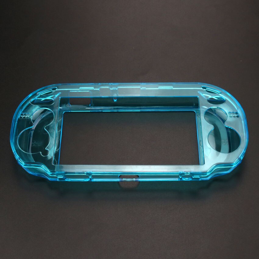 YuXi Clear Hard Case Transparant Beschermhoes Shell Skin voor Sony psv1000 Psvita PS Vita PSV 1000 Crystal Body Protector: Sky Blue