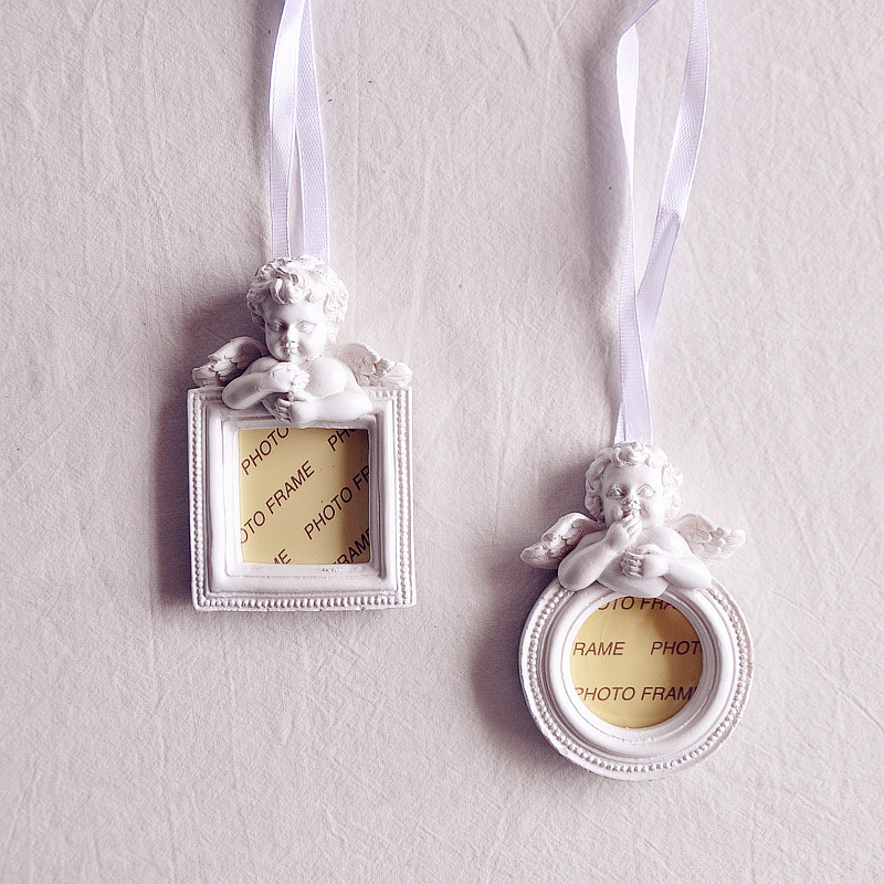French Retro Angel Cupid Love Angel Photo Frame Pendant Decoration Ornament