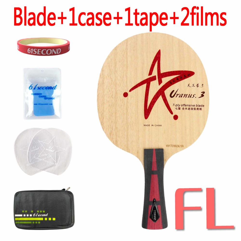 Originele Yinhe Melkweg Uranus.3 U-3 U3 U.3 Tafeltennis Pingpong Blade: FL with FM case