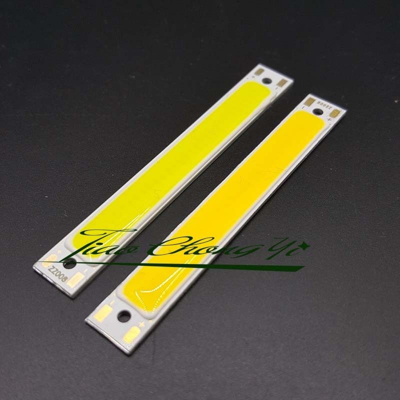 10X3 V 3W 60X8mm Warm wit LED Module COB strip kralen fiets bron licht