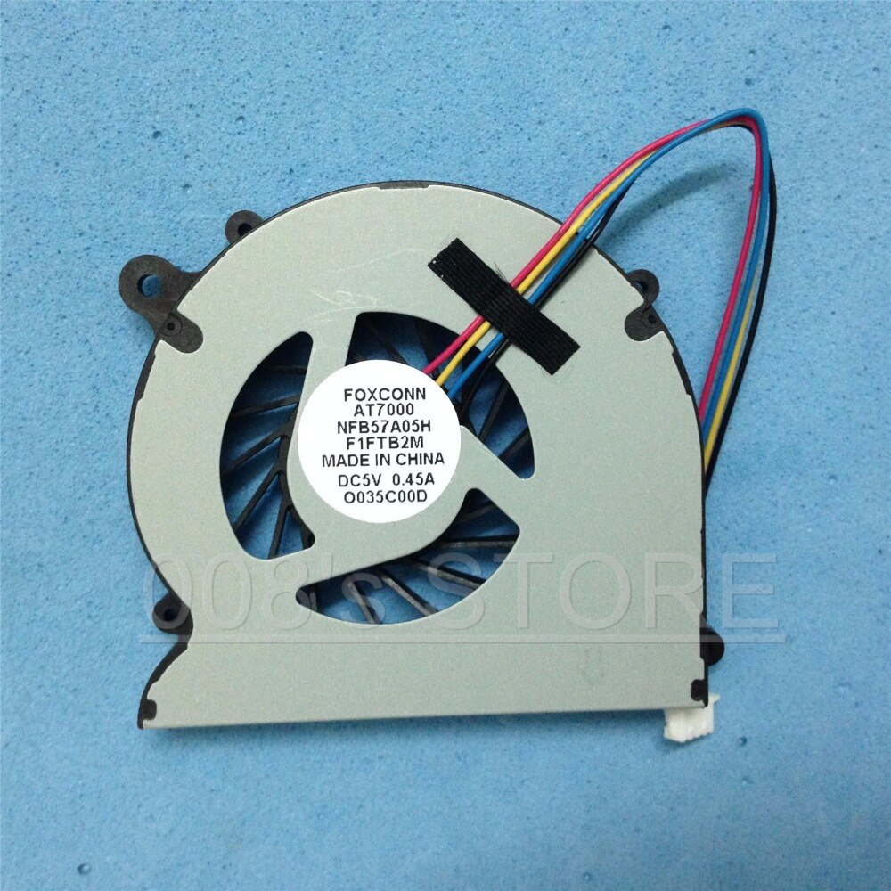 Laptop CPU Cooler Fan For FOXCONN AT-7000 NFB57A05H F1FTB2M DC 5V 0.45A For NetBox - AT7000 / Nano PC AT-7300 Novus 2