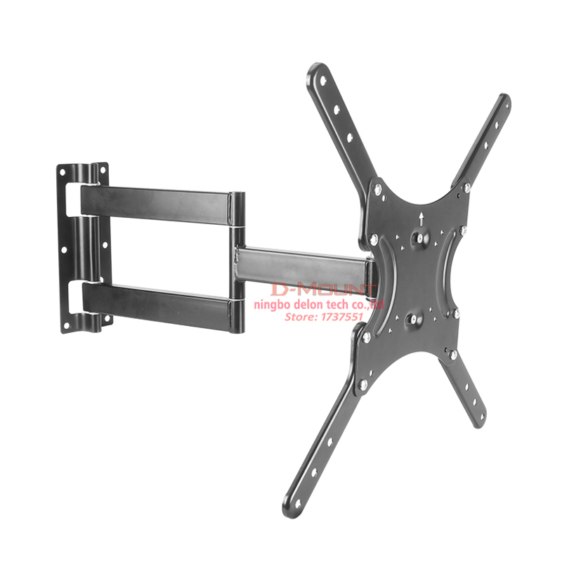 LCD-123AB 35KG 23'-55 inch 3 arms retractable FULL motiontv rotatable bracket swivel tv wall mounts led tv down tv lift