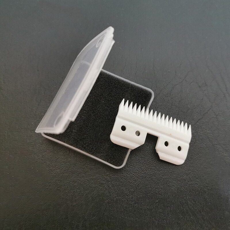 10 pcs/lot 18 teeth hair clipper blade ceramic cutters