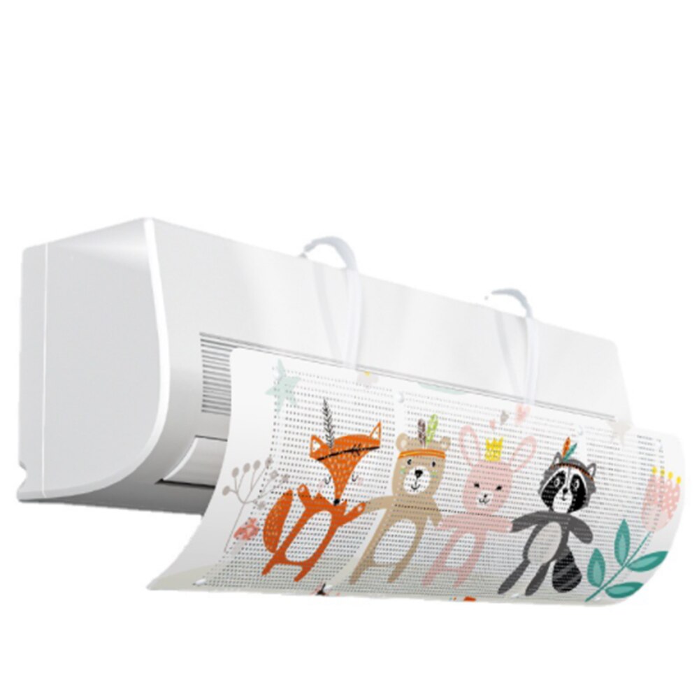 Adjustable Air Conditioning Cover Wind Deflector Windshield Air Conditioner Tools Air Baffle Shield Home Office Accessories