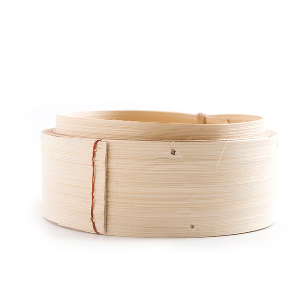 2pcs 8 Inch Bamboo Steamers Chinese Dim Sum Cookers Dessert Lotus Leaf Rice Steamers Kitchen Cooking Tools with Cover