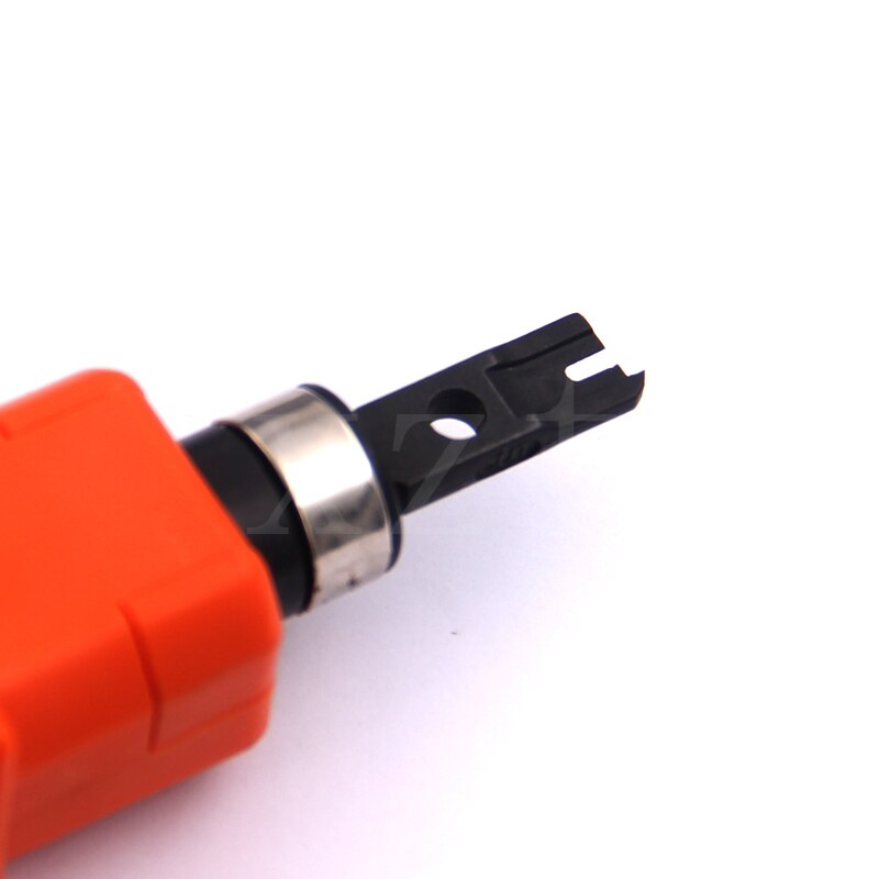 1pcs Network RJ45 RJ11 Cable Crimper Wire Cut Off Impact Punch Down Tool Impact Punch Down Insert Cut Cable