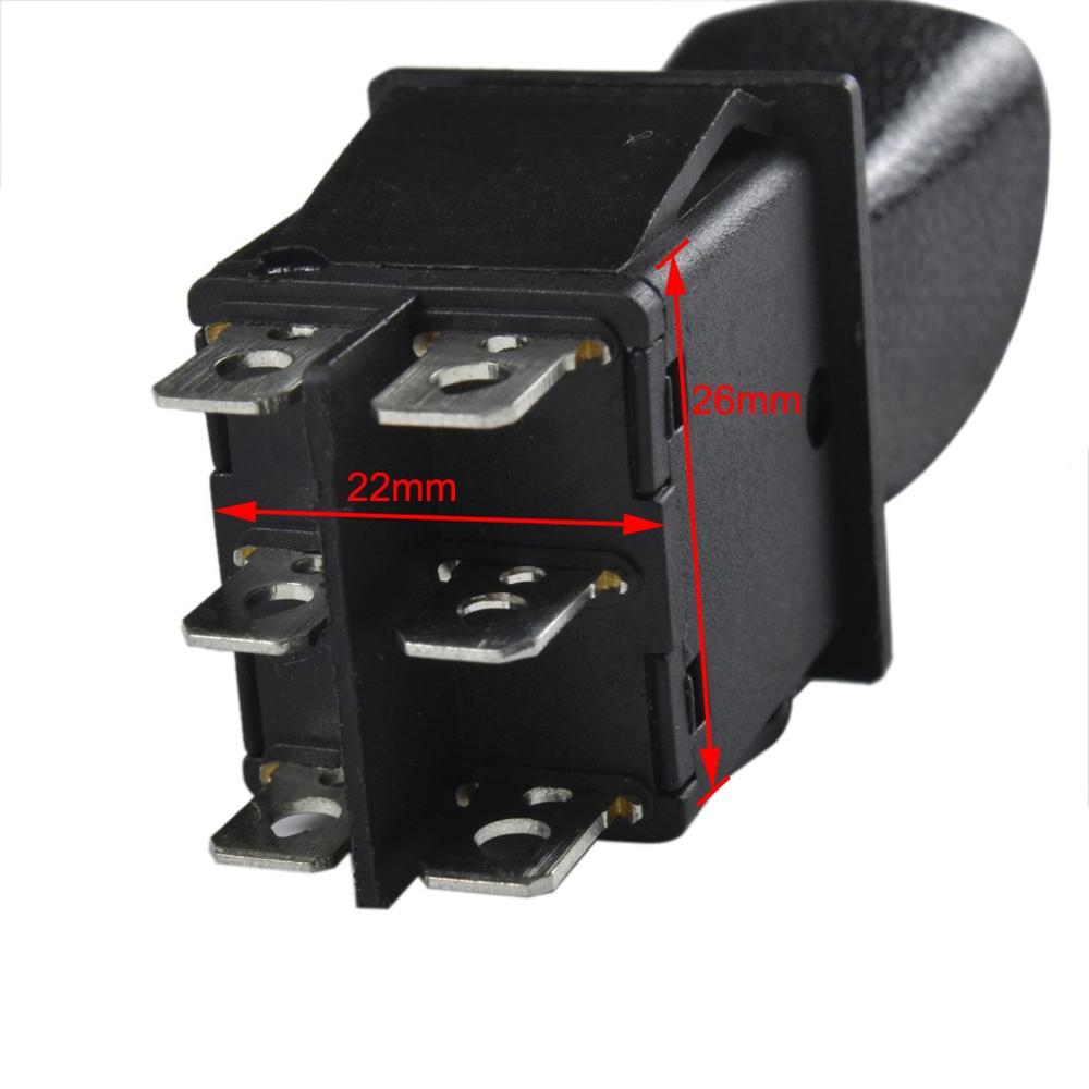 Forward Reverse Stop Switch Toggle For Burshless Motor Reversing Actuator ATV