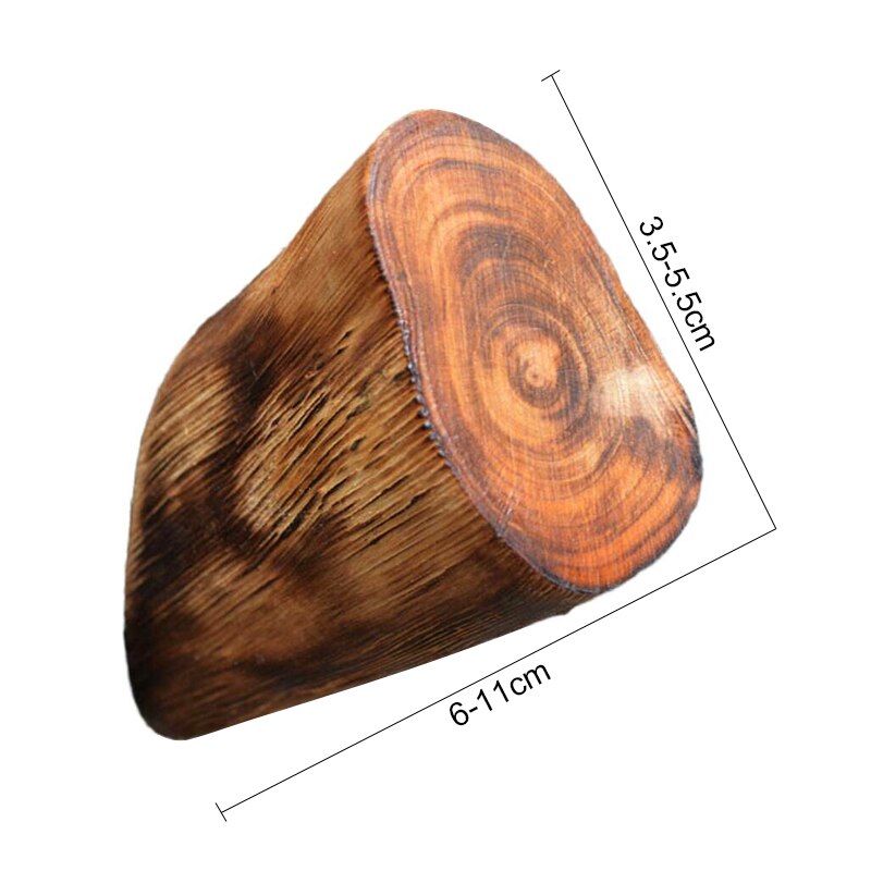 1 pieza de gancho de pared de rama de tronco de árbol Natural Real hecho a mano decorativo Vintage adhesivo para madera ganchos de pared percha de madera
