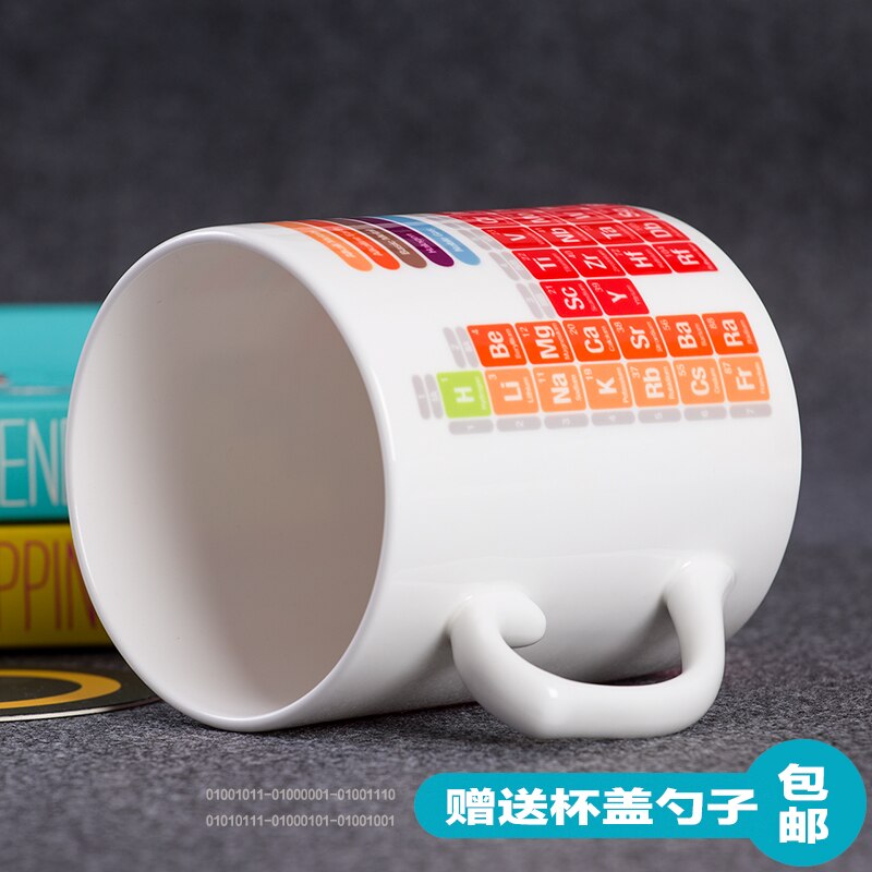 Programmer Cup Ceramic Mug Chemical Element Periodic Table Coffee Cup Have A Nice Day Mug DD60