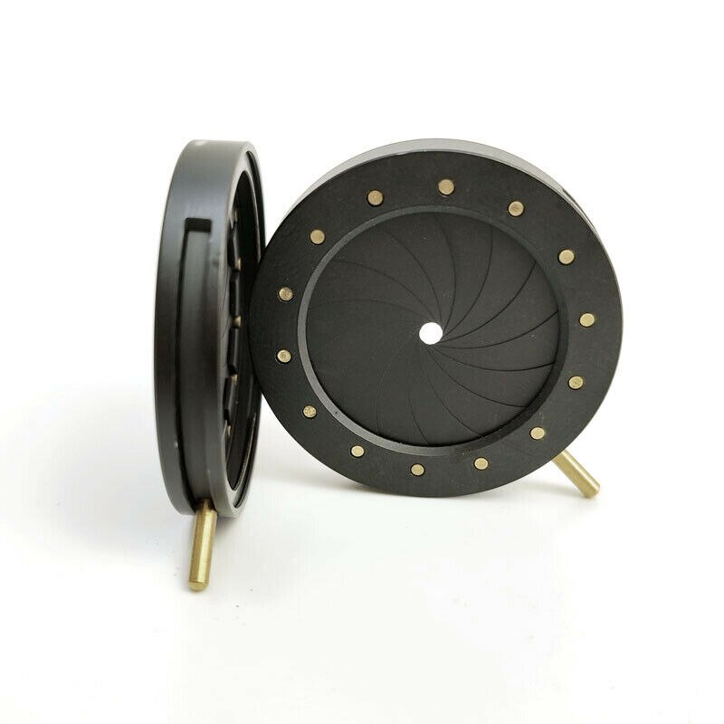 1.5-25mm Mechanical Iris Aperture Diaphragm Microscope Camera Condenser Parts