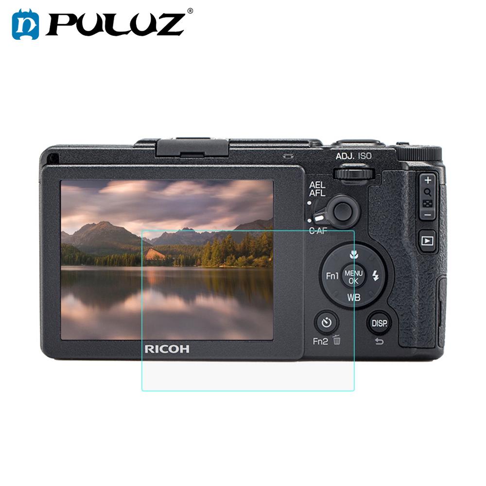 Puluz 2.5d 9h herdet glassfilm til ricoh gr ii / ricoh gr iii