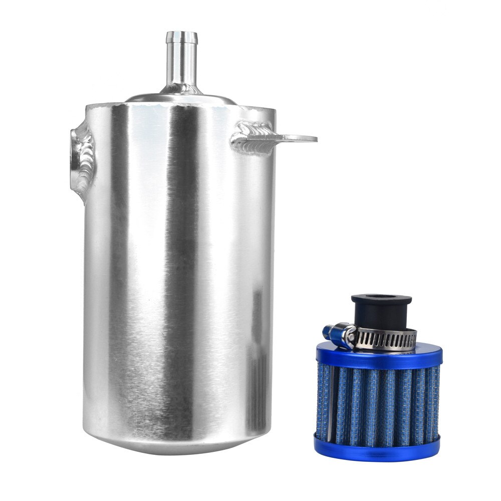 Dropshipping di stile dell'automobile del motore di corsa dell'automobile della lega del filtro da 500ml dello sfiatatoio del serbatoio dell'olio da 0,5 litri