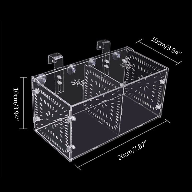 Fish Tank Aquarium Box Small Fish Isolation Tank Tropical Fish Breeding Box Production Box Acrylic Aquarium Supplie