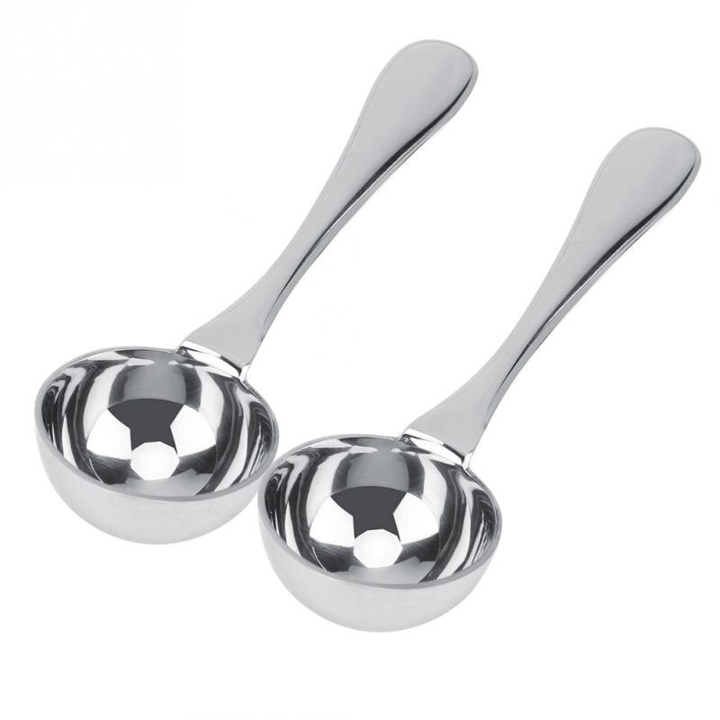 15ml/25ml colher de café engrossar colher de sopa de aço inoxidável colheres de medição colher de sopa para frutas em pó leite seco bakeware