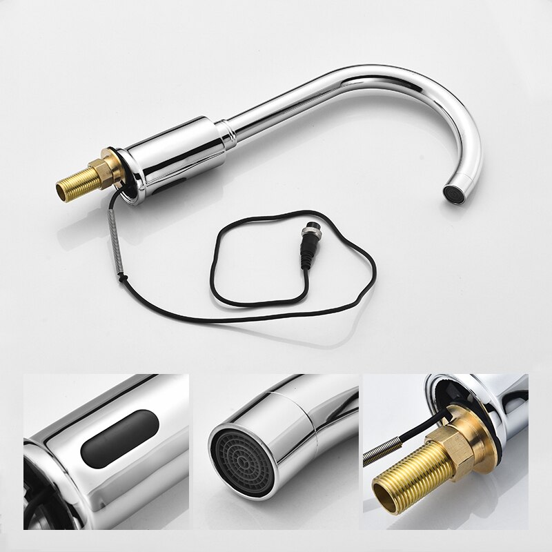 Badkamer Automatische Sensor Water Kraan Koperen W... Grandado