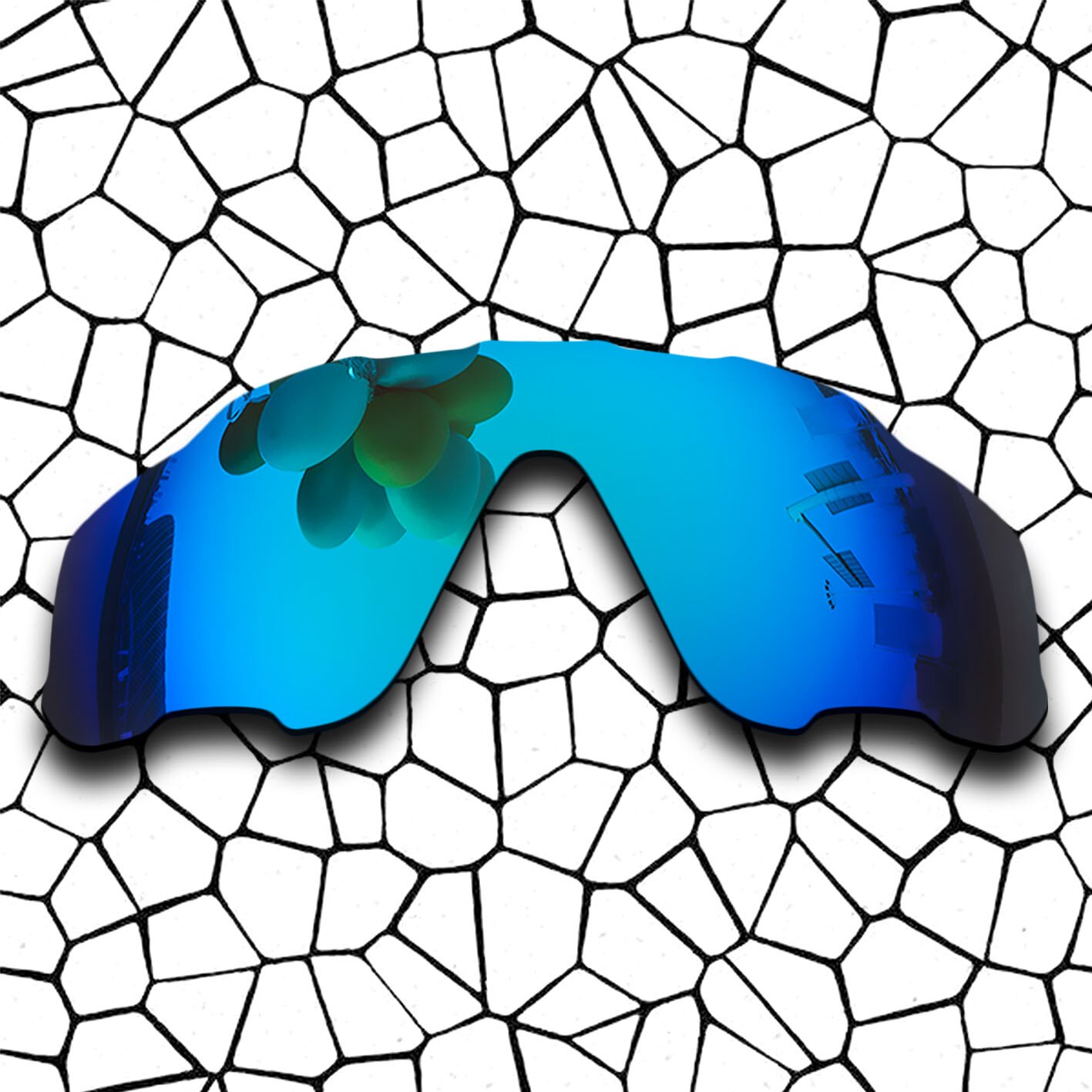 Polarized Sunglasses Replacement Lenses for-Jawbreaker Frame - Varities: Sky Blue