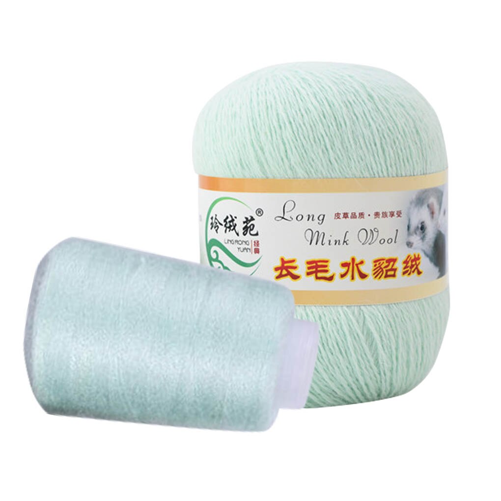 Morbida Lana di Visone sentiero E Filati A Mano a maglia di Lusso Lungo-di lana Cachemire Lavorato A Maglia uncinetto sentiero E Filati per L'autunno: 8