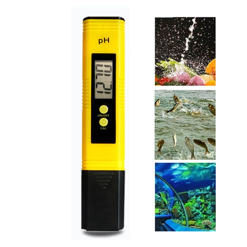 Digital PH Meter PH Tester Water Tester Protable LCD Safe Dip Water Measurement Tool 0.01 PH High Accuracy