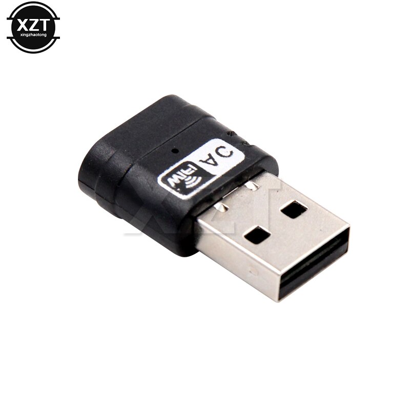 Mini Wi-Fi Card AC600 Wireless 5GHz & 2.4GHz Dual Band USB WiFi Network Adapter 433Mbps Ultra-Fast