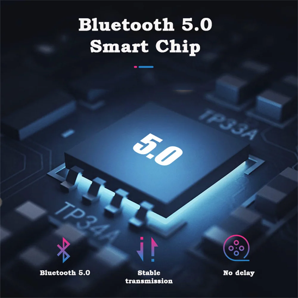 Transmisor Bluetooth 5,0 con conector Jack de 3,5 MM, adaptador inalámbrico de Audio estéreo para PC, TV y auriculares
