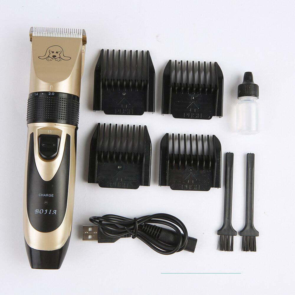 Oplaadbare Hond Haar Trimmer Elektrische Hond Cutter Pet Grooming Kit Clipper Puppy Kapsel Scheerapparaat Machine Trimmen Tool