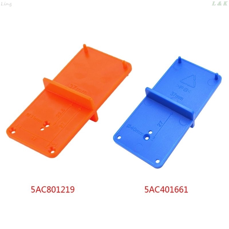 35mm 40mm Hinge Hole Drilling Guide Locator Holes Opener Template Model Door Cabinets DIY Woodworking Tool L29K