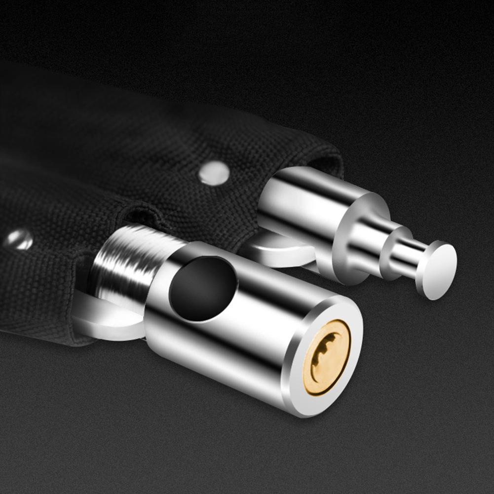 Bike Chain Lock Outdoor Bike Protector Cycling Chain Lock Safe Anti-Theft Bicycle Chain Lock For Motorcycle Lock