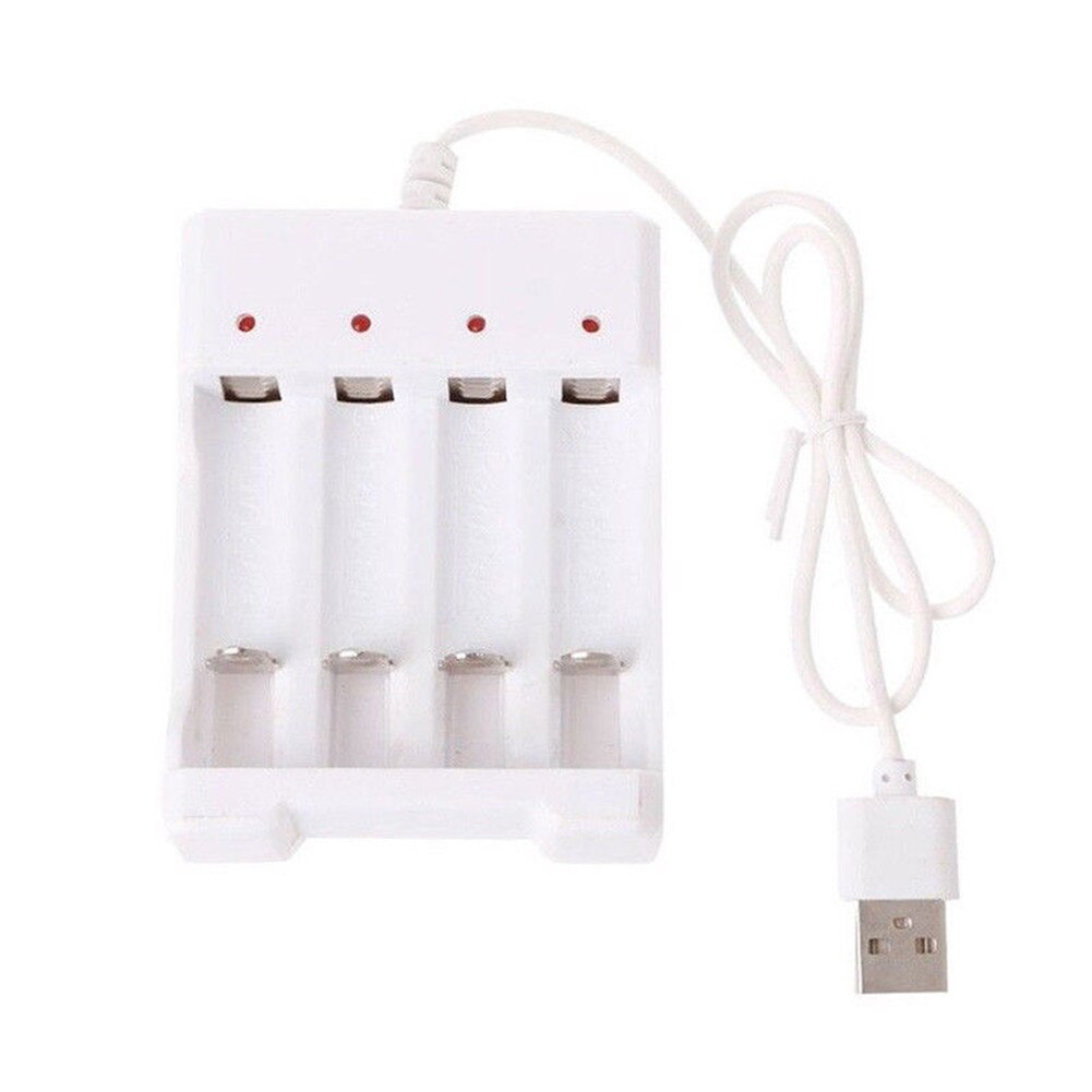 Universal USB Plug 1.2V Fast Battery Charger for AA AAA Rechargeable Batteries: Default Title