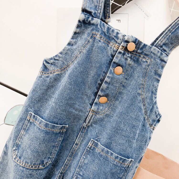 kinderen Jumpsuit Mode Koreaanse Denim Overalls voor Jongens Kinderkleding Jean Jumpsuits voor Kinderen Peuter Jongens Broek