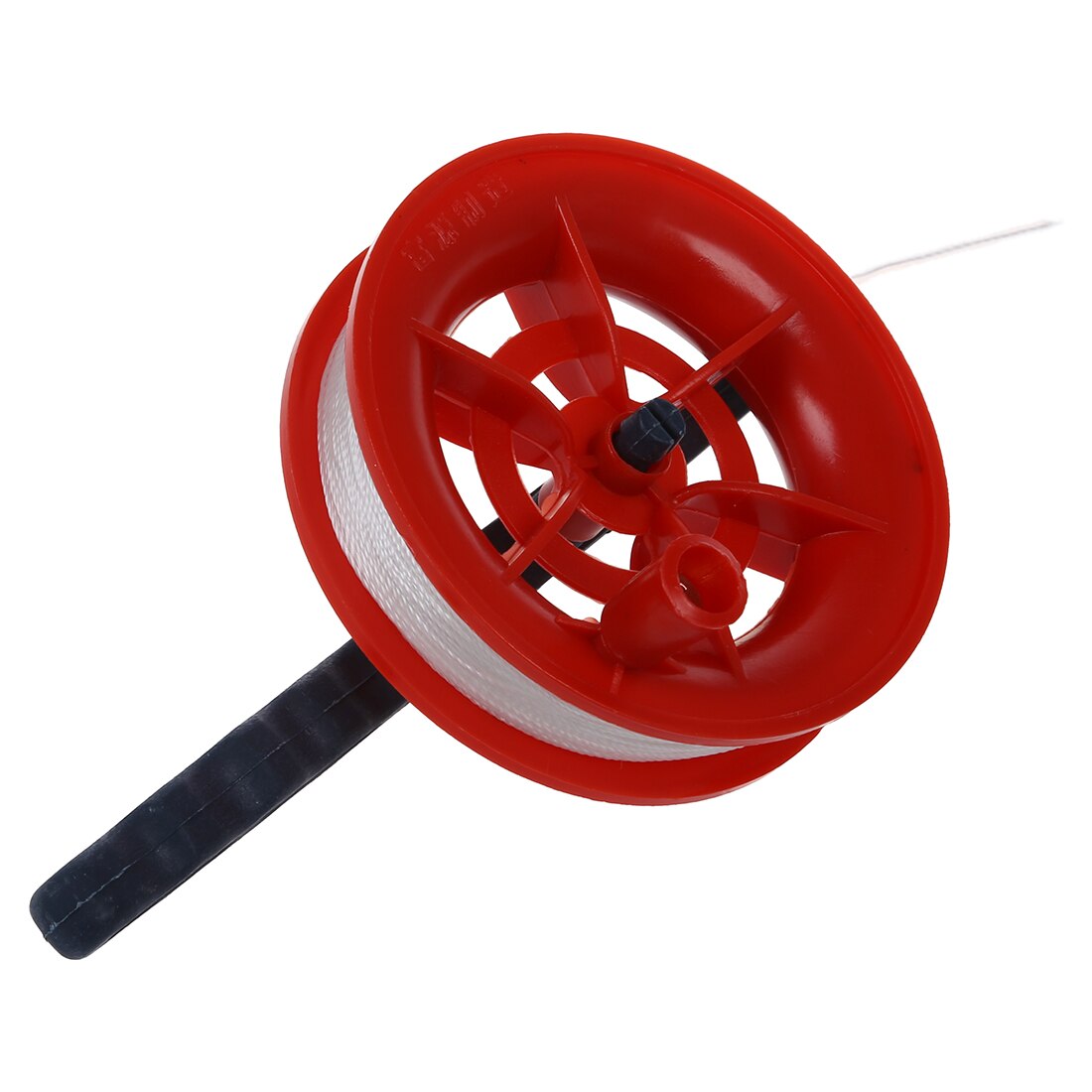 100M Twisted String Line Red Wheel Kite Reel Winder