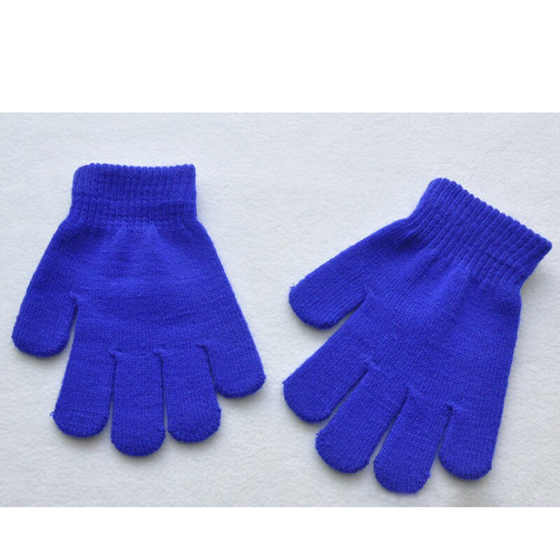 15 cm Neue Winter Warme Handschuhe Baby freundlicher Junge Mädchen Wärmer Fäustlinge Finger Handschuhe Verdicken Gestrickte Handschuhe Junge Mädchen Solide handschuhe XL669