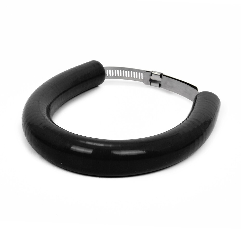 Universal motorcykel oval udstødningsbeskytter kan dække til ktm dirt bike tilbehør silikone guard anti 250 350 450 500 cc: Sort