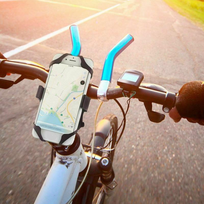 Cykeltelefonholder til iphone samsung xiaomi motorcykel mtb cykelstyr cykelholder til mobiltelefon biltilbehør